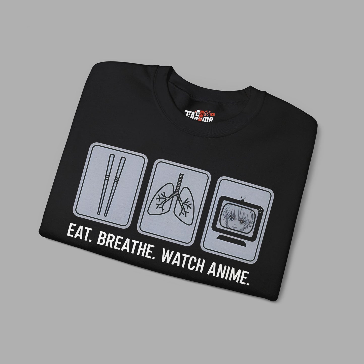 Eat Breathe Watch Anime Sweatshirt