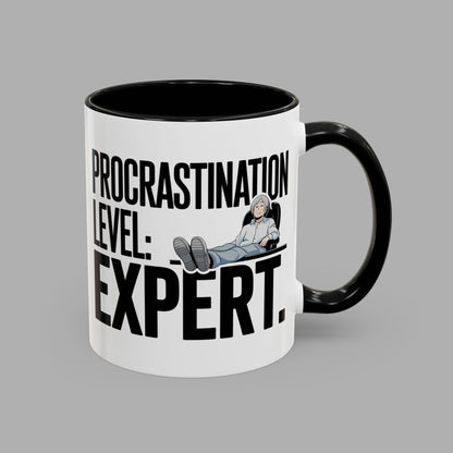 Procrastination Level Expert Mug