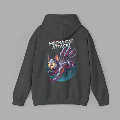 Mecha Cat Attack Hoodie